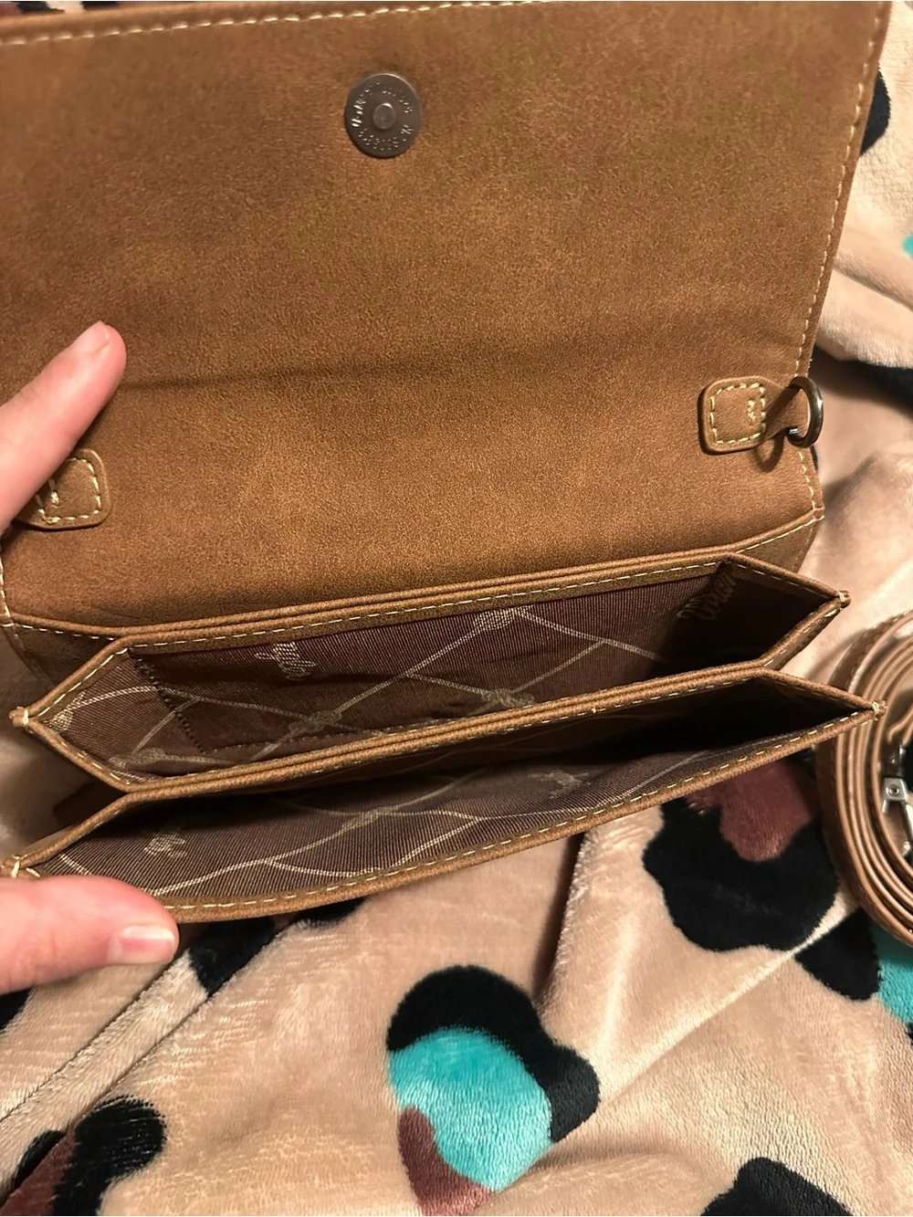 Wrangler Crossbody Purse Wallet